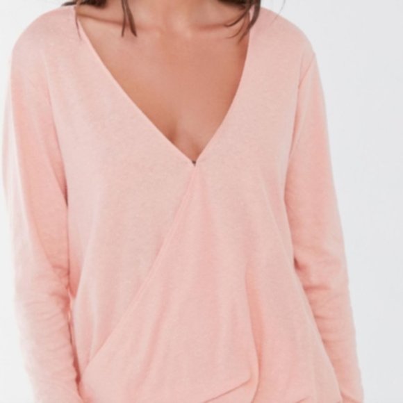 Pretty, Draped Surplice Top - Picture 2 of 3